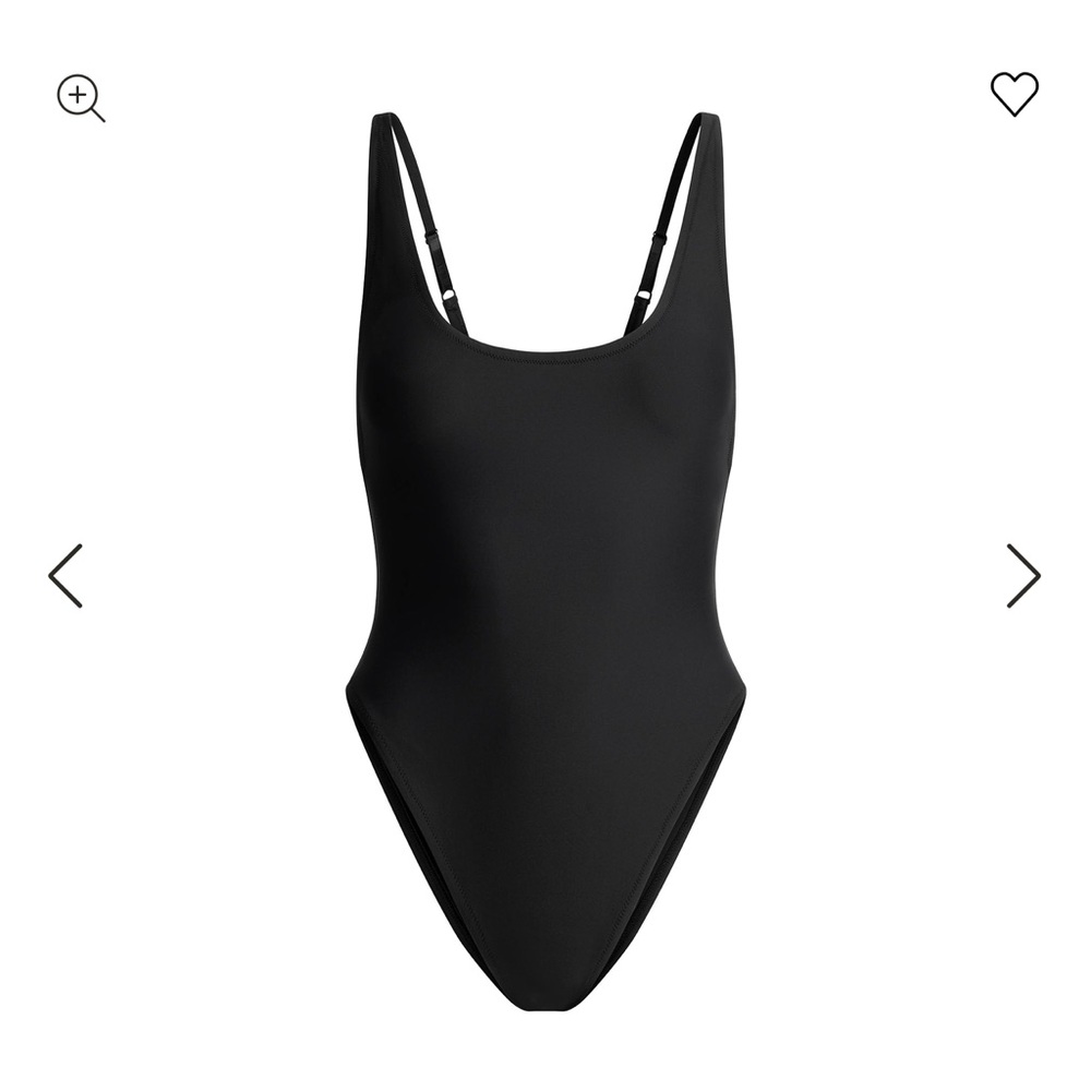SKIMS NEW Signature Swim Scoop Neck One Piece Bathing Suit
